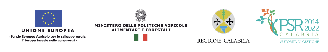Loghi istituzionali del Programma di Sviluppo Rurale Calabria